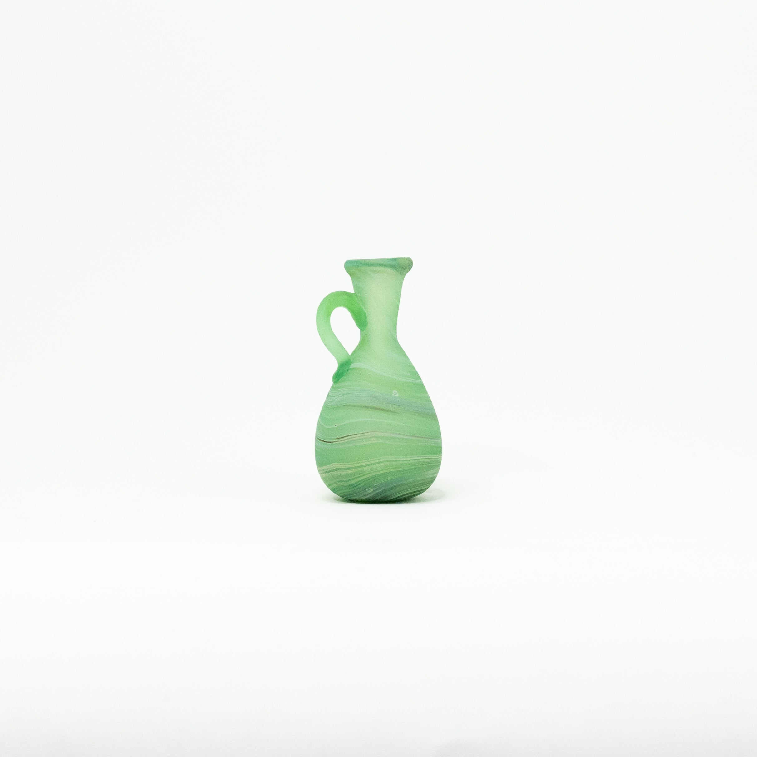 NEU XS Dekoration Grün – Recyceltes Glas & Handgeblasen