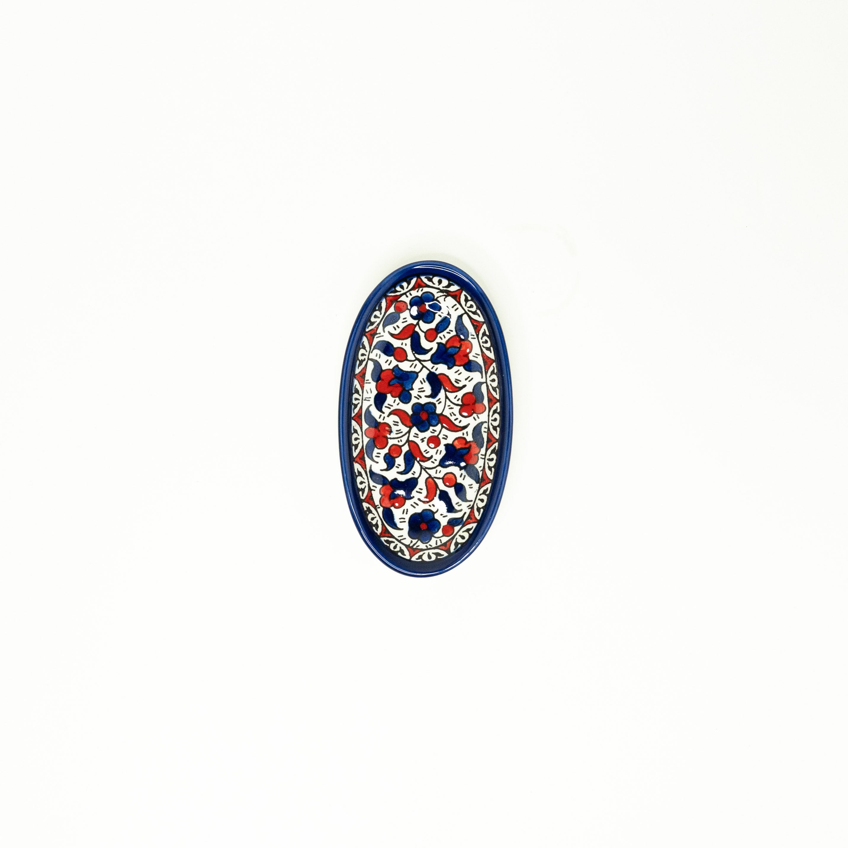 NEU Servierschale Oval 16/11 cm rot