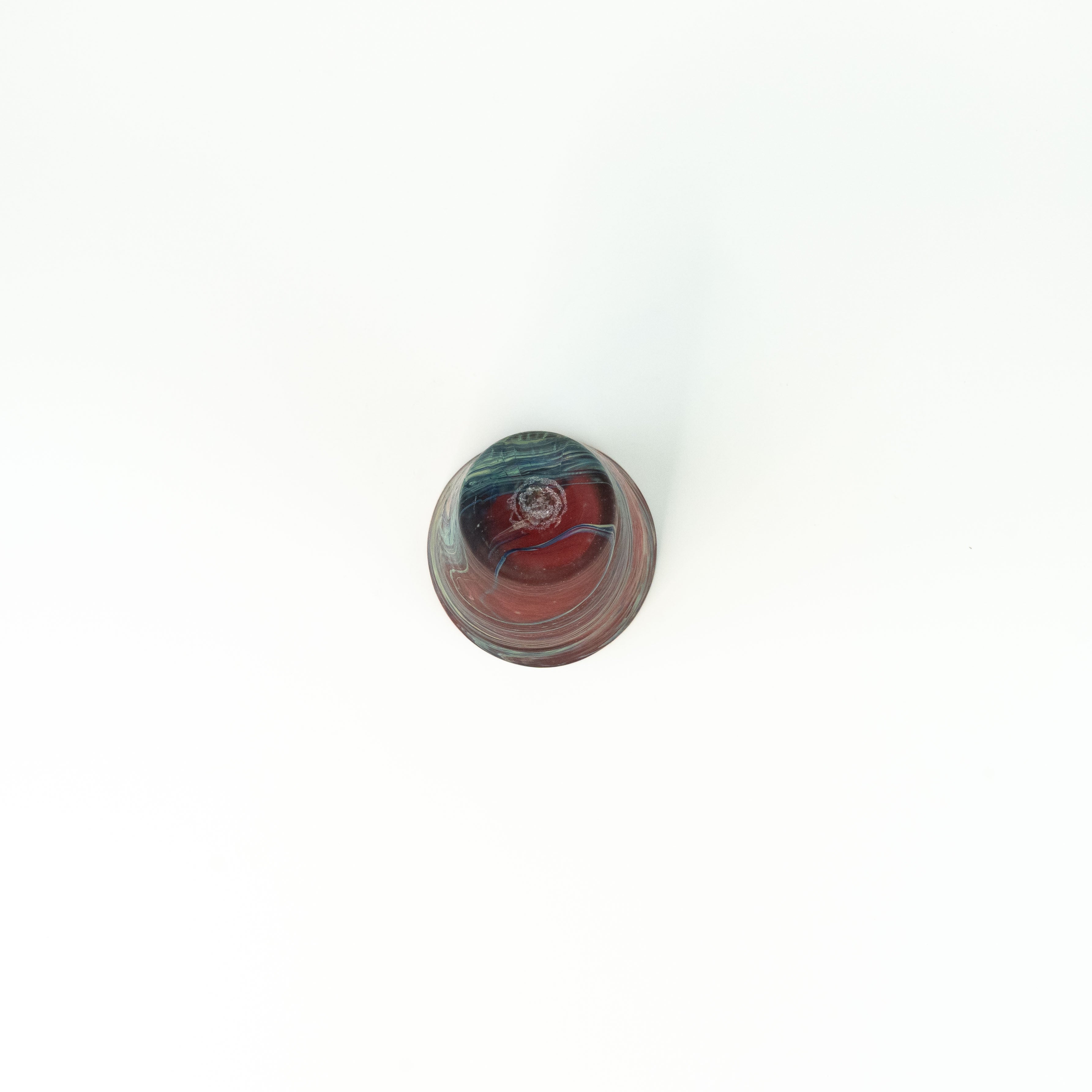 NEU Vase / Karaffe Rot – Recyceltes Glas & Handgeblasen
