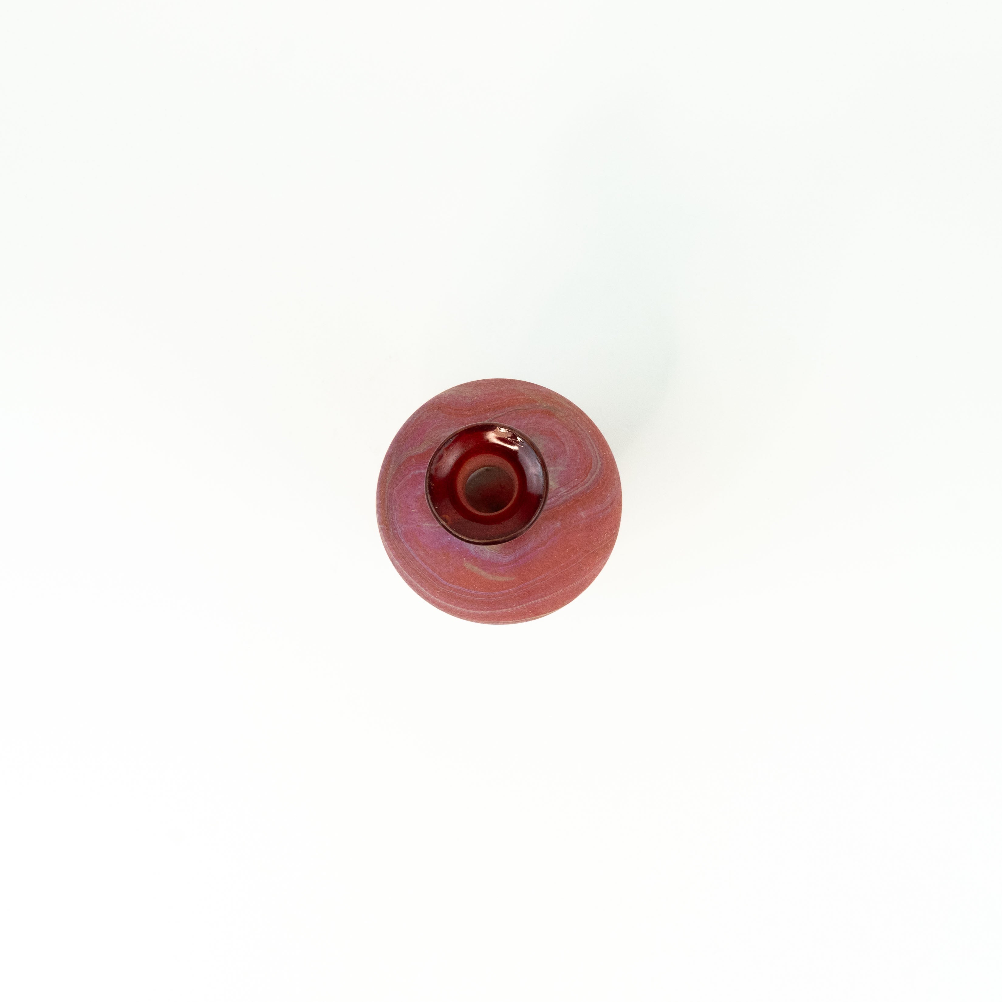 NEU Vase / Karaffe Rot – Recyceltes Glas & Handgeblasen