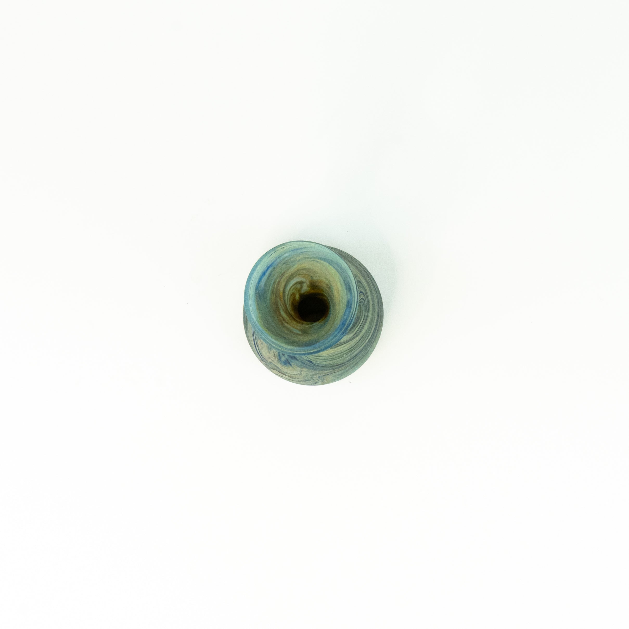NEU Mini Vase / Karaffe Multicolor – Recyceltes Glas & Handgeblasen
