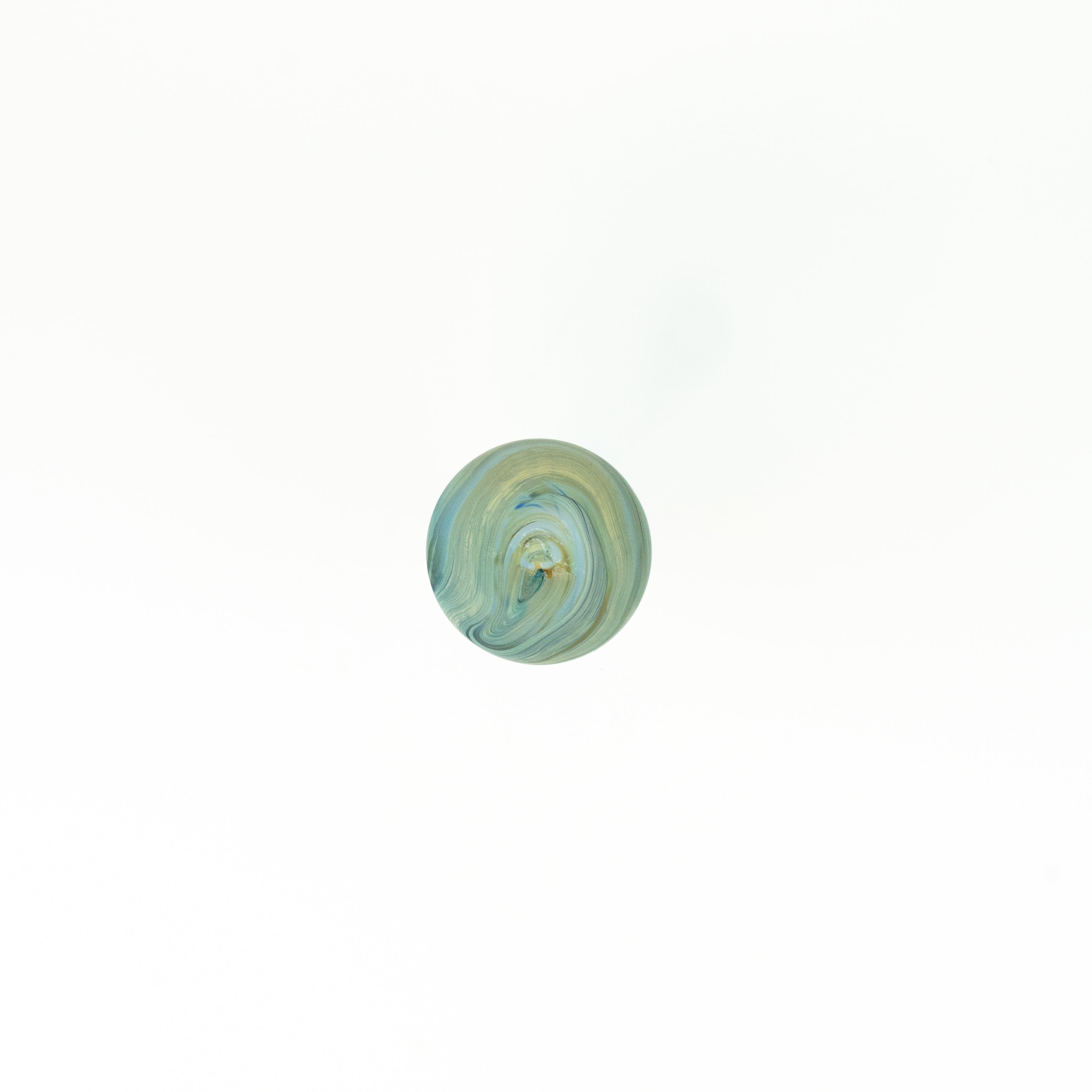 NEU Mini Vase / Karaffe Babyblue – Recyceltes Glas & Handgeblasen