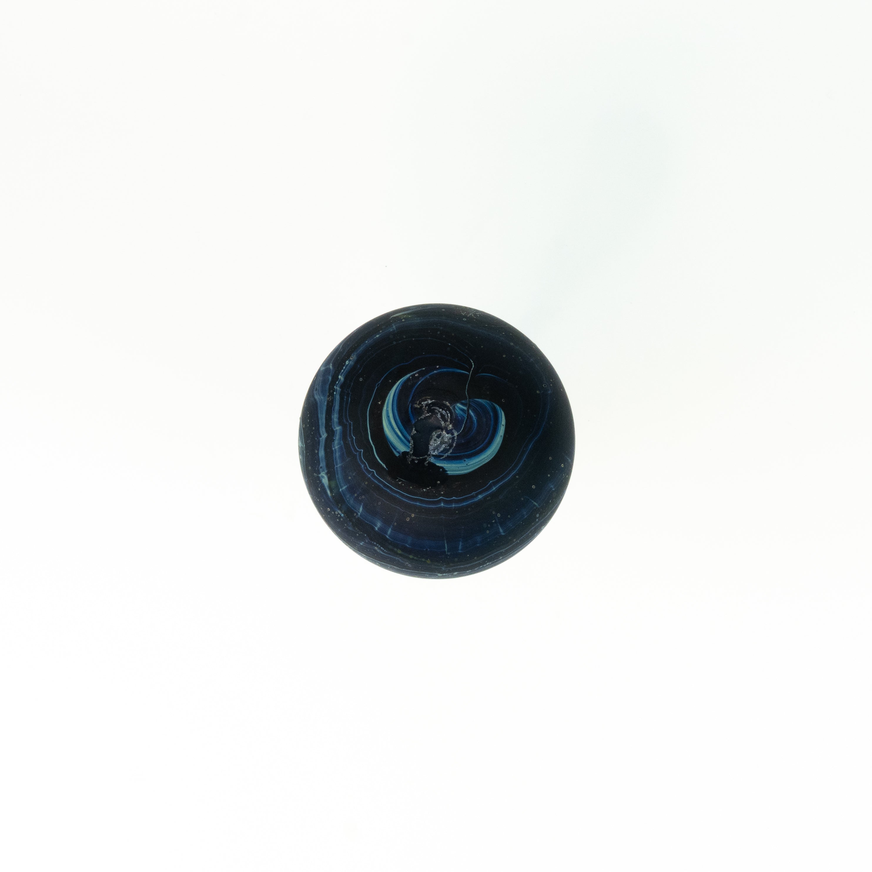 NEU Vase Blau – Recyceltes Glas & Handgeblasen