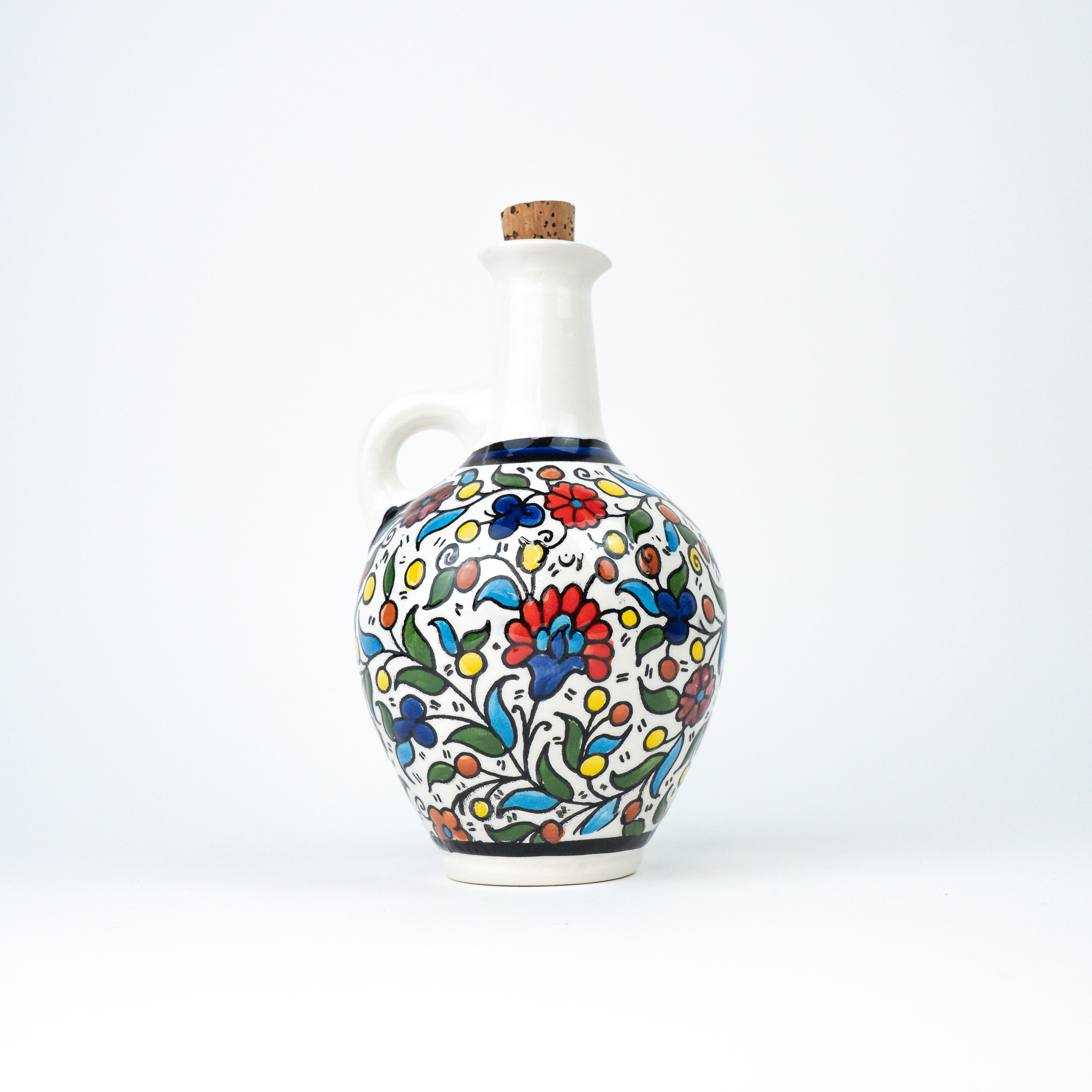 Oil can, flower, colorful