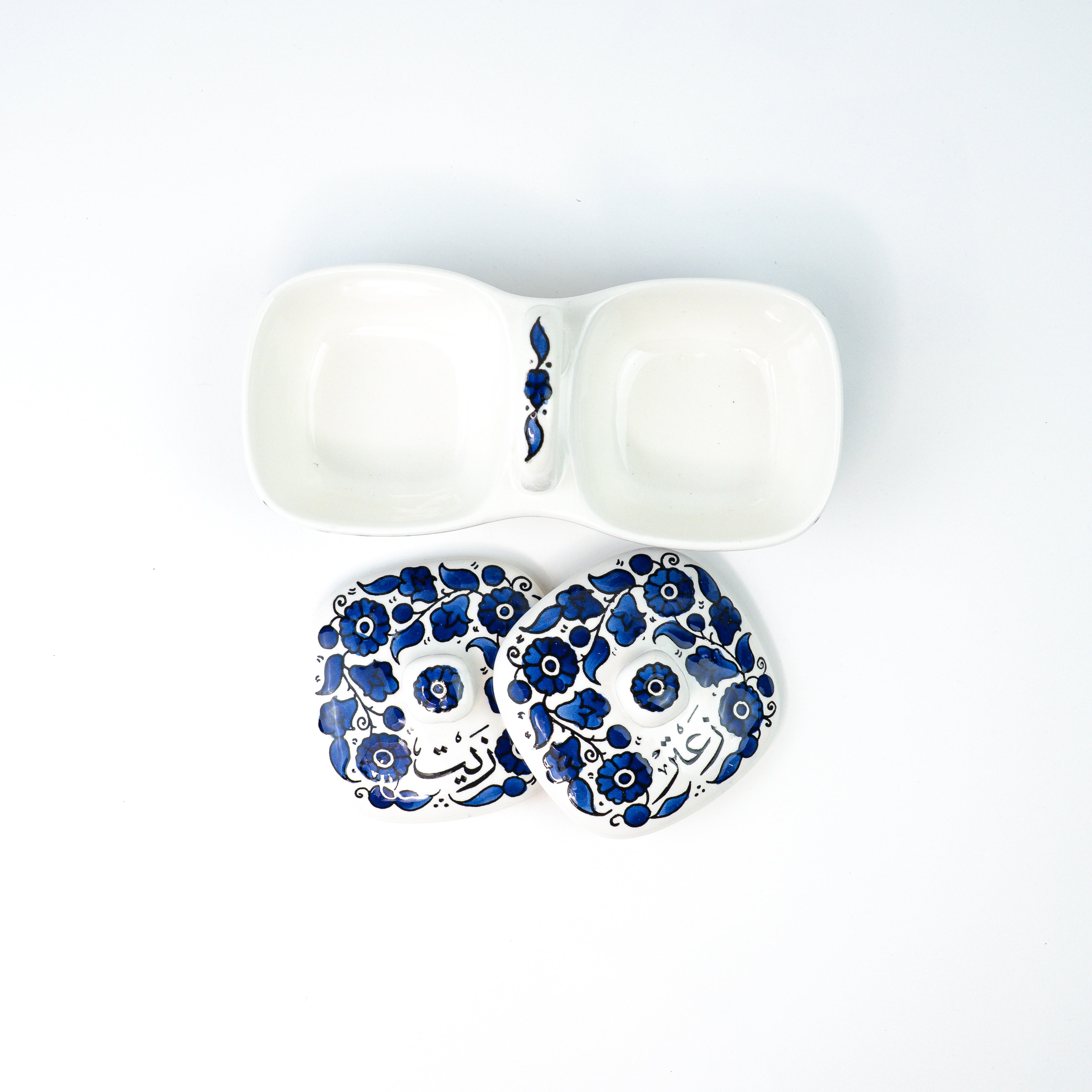 Olive Oil &amp; Za'atar Basket Blue