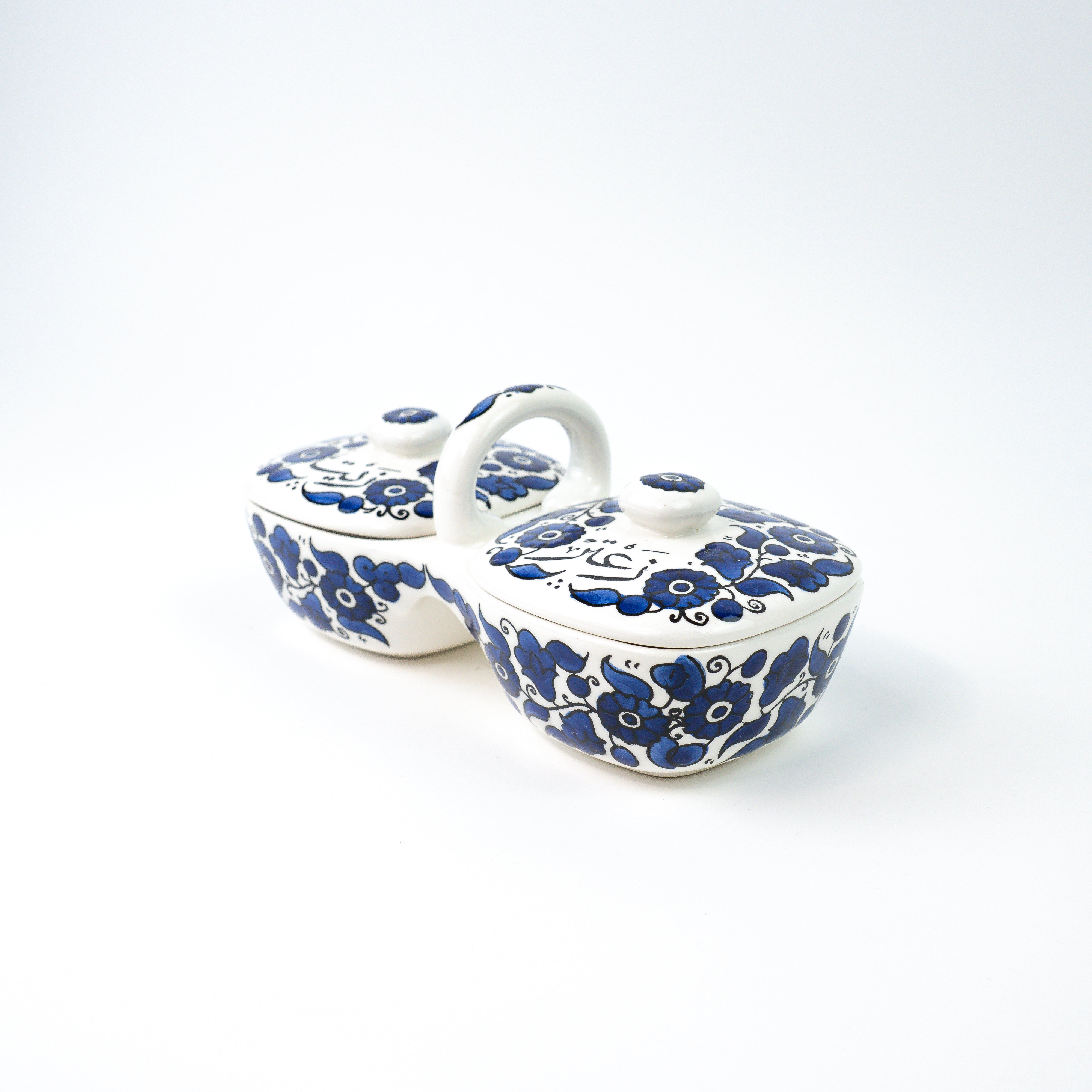 Olive Oil &amp; Za'atar Basket Blue