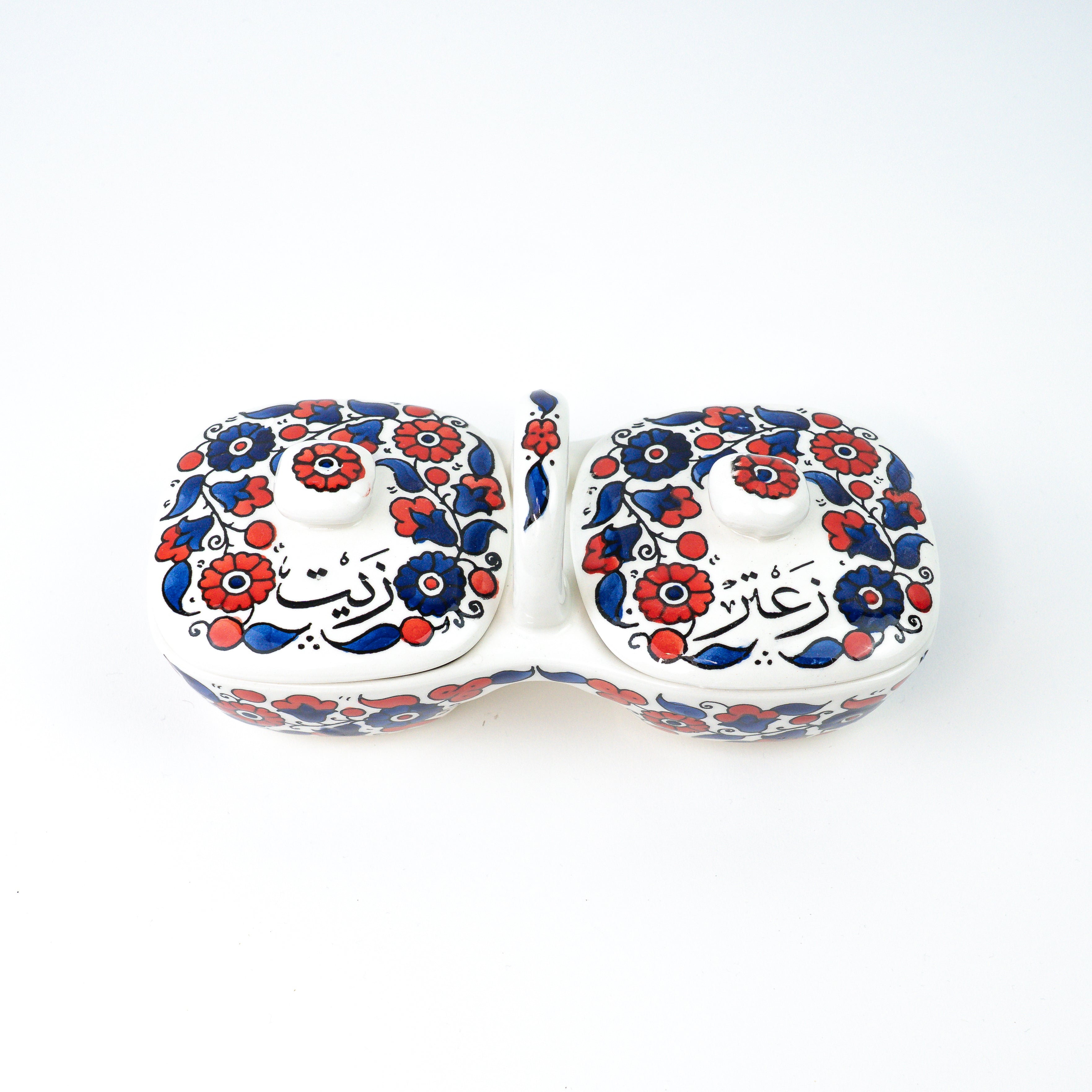 Olivenöl & Za'atar Korb Rot