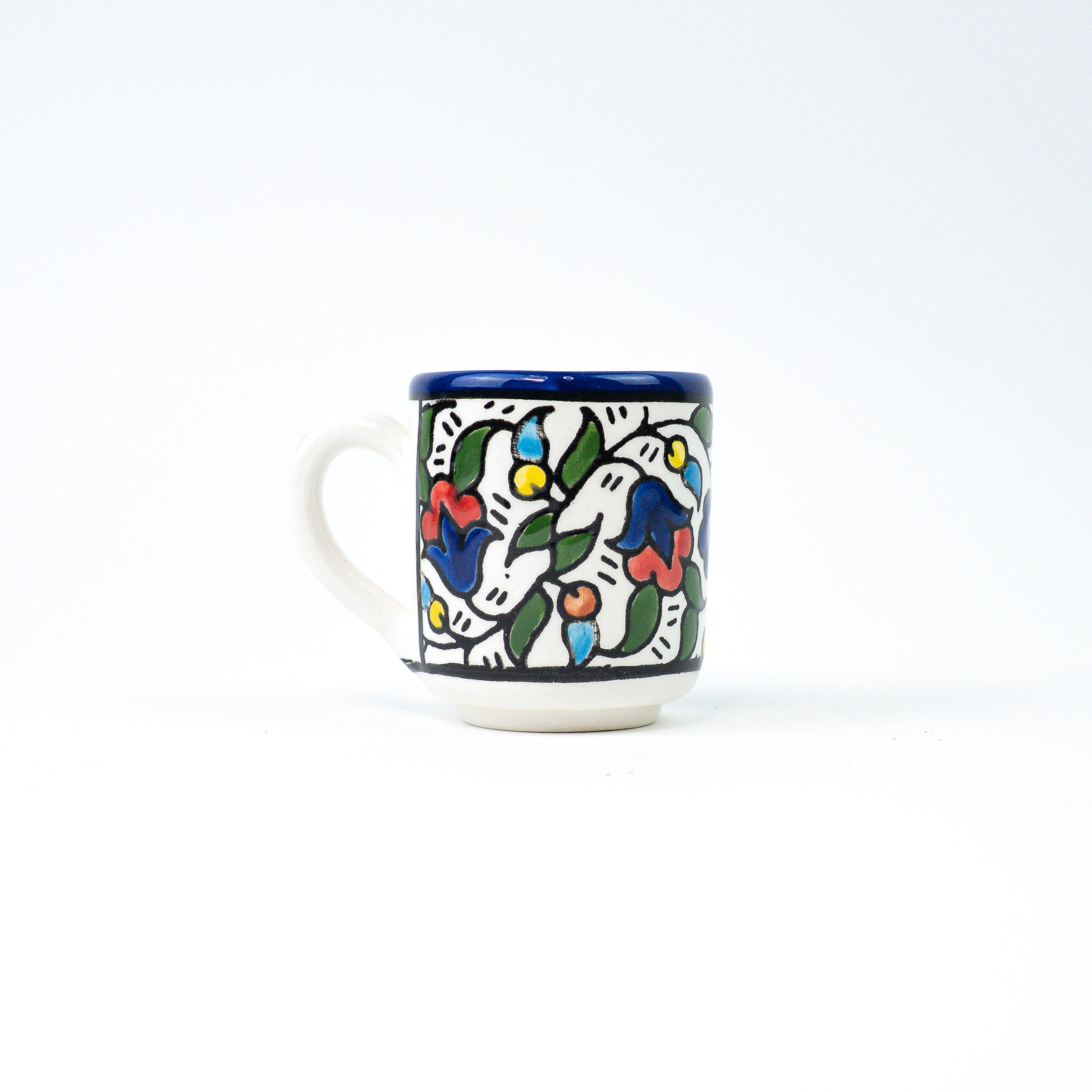Colorful espresso cup
