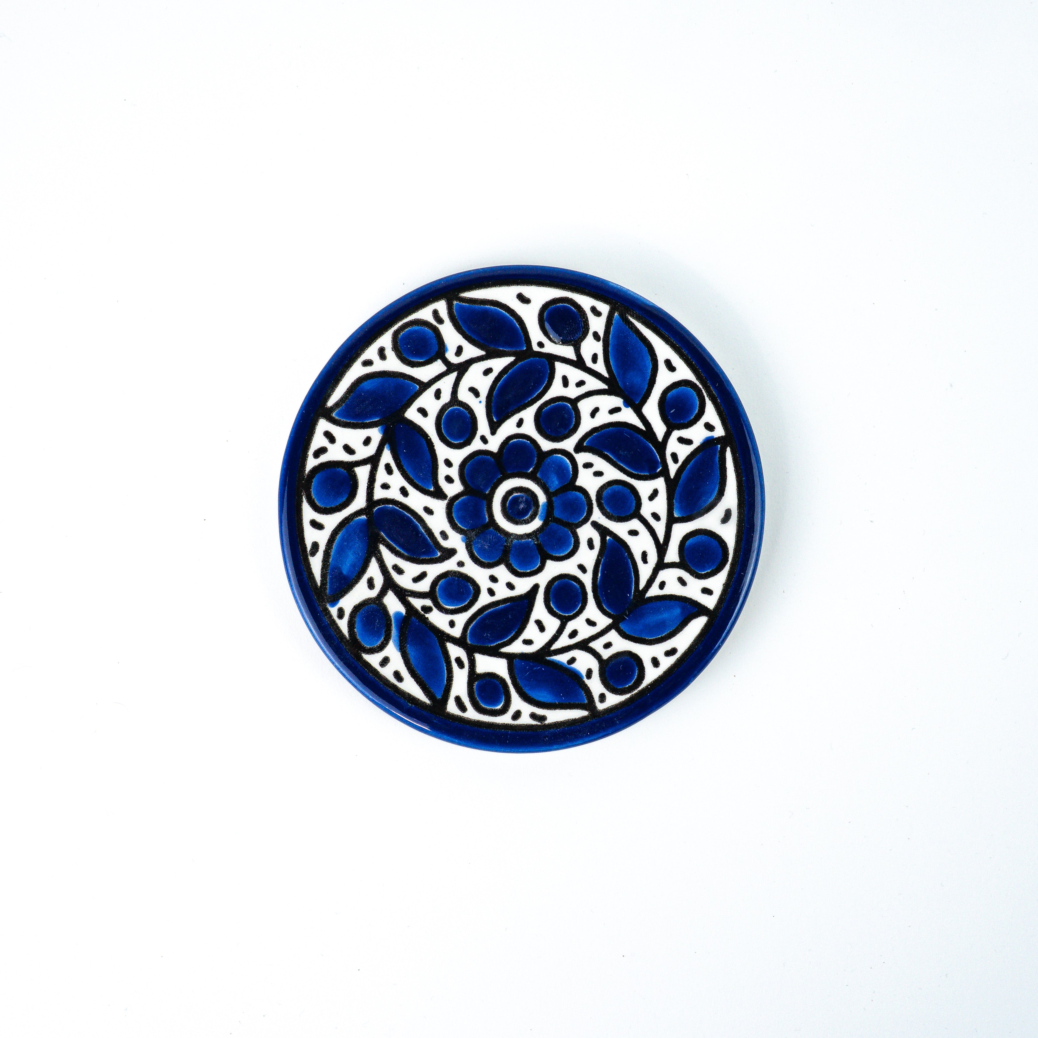 Espresso cup and saucer - Alkhalil blue