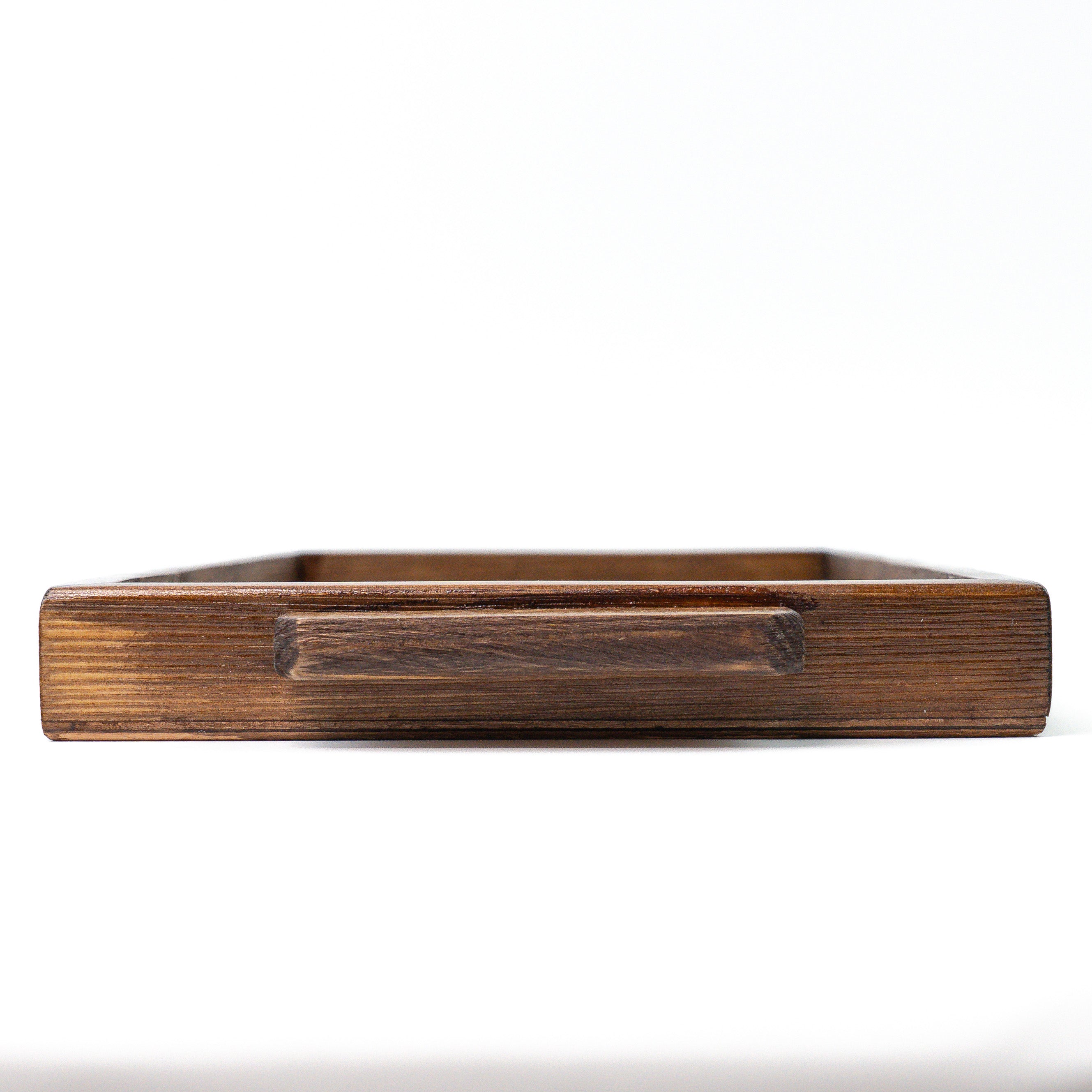 Serving platter, colorful, brown