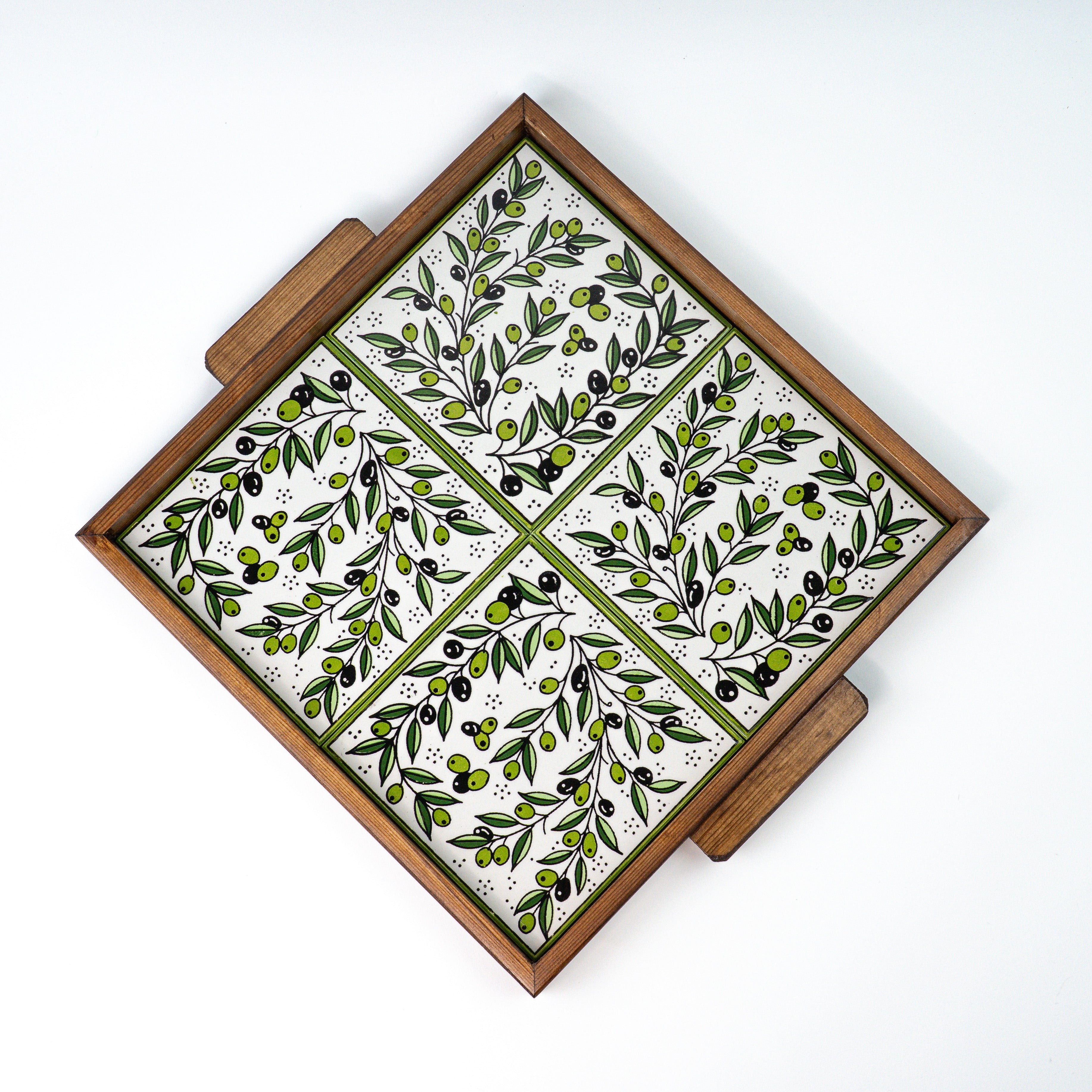 XL Servierplatte Zaytouna braun