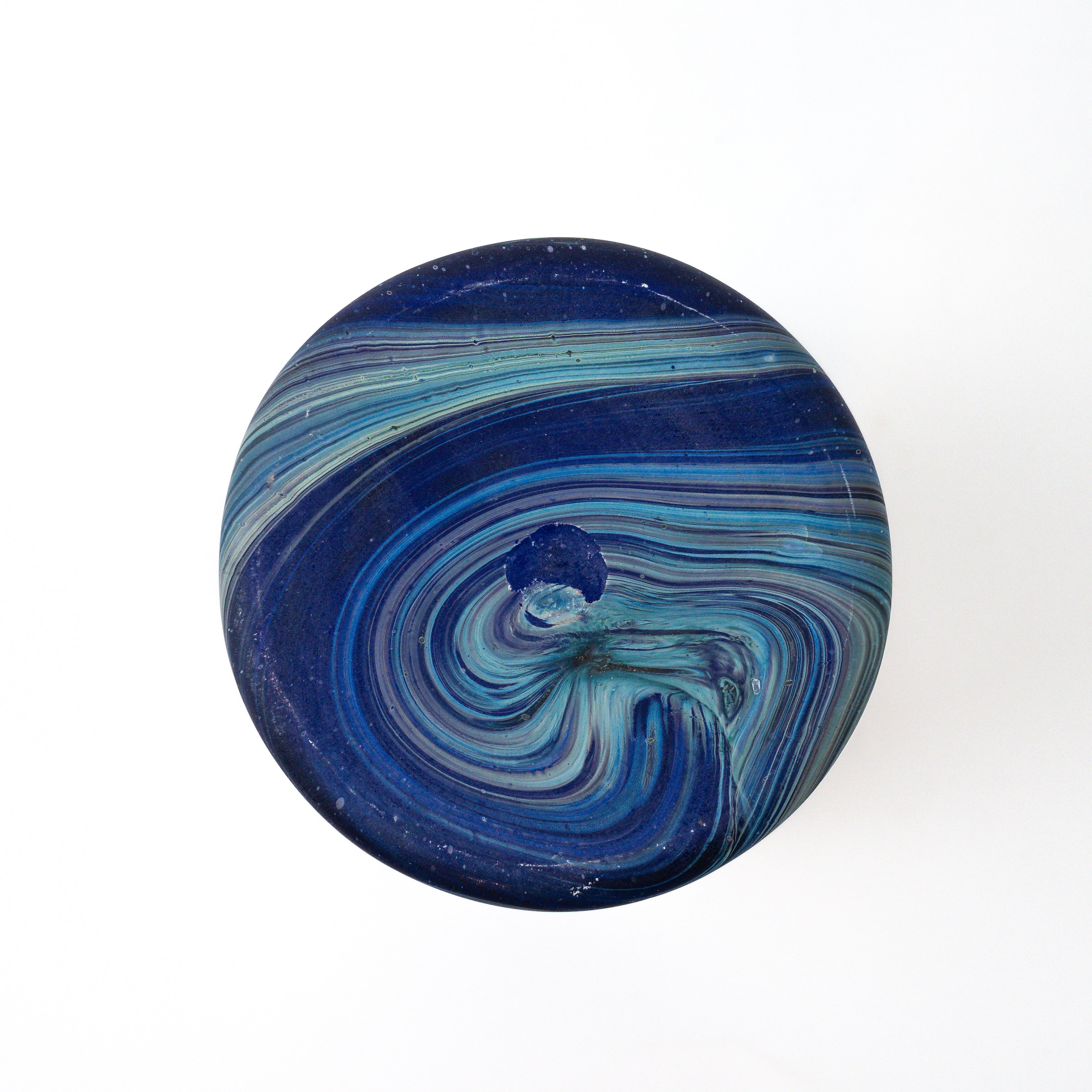 Hebron Vase Blue – Recycled Glass &amp; Handblown
