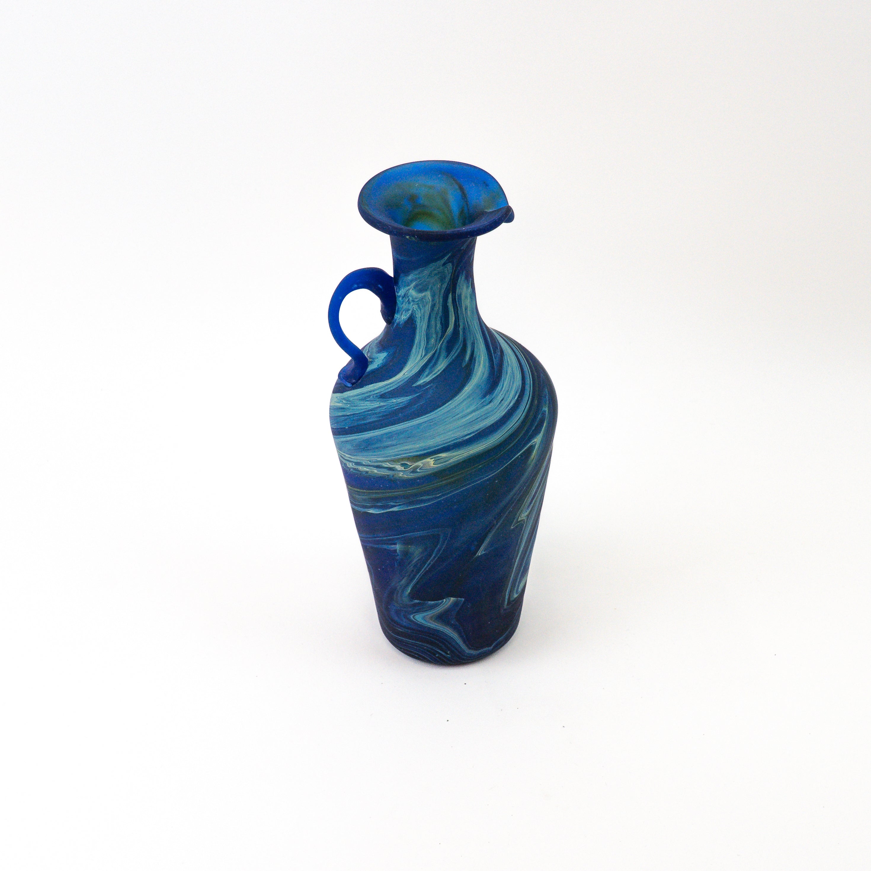 Hebron Karaffe braun – Recyceltes Glas & Handgeblasen