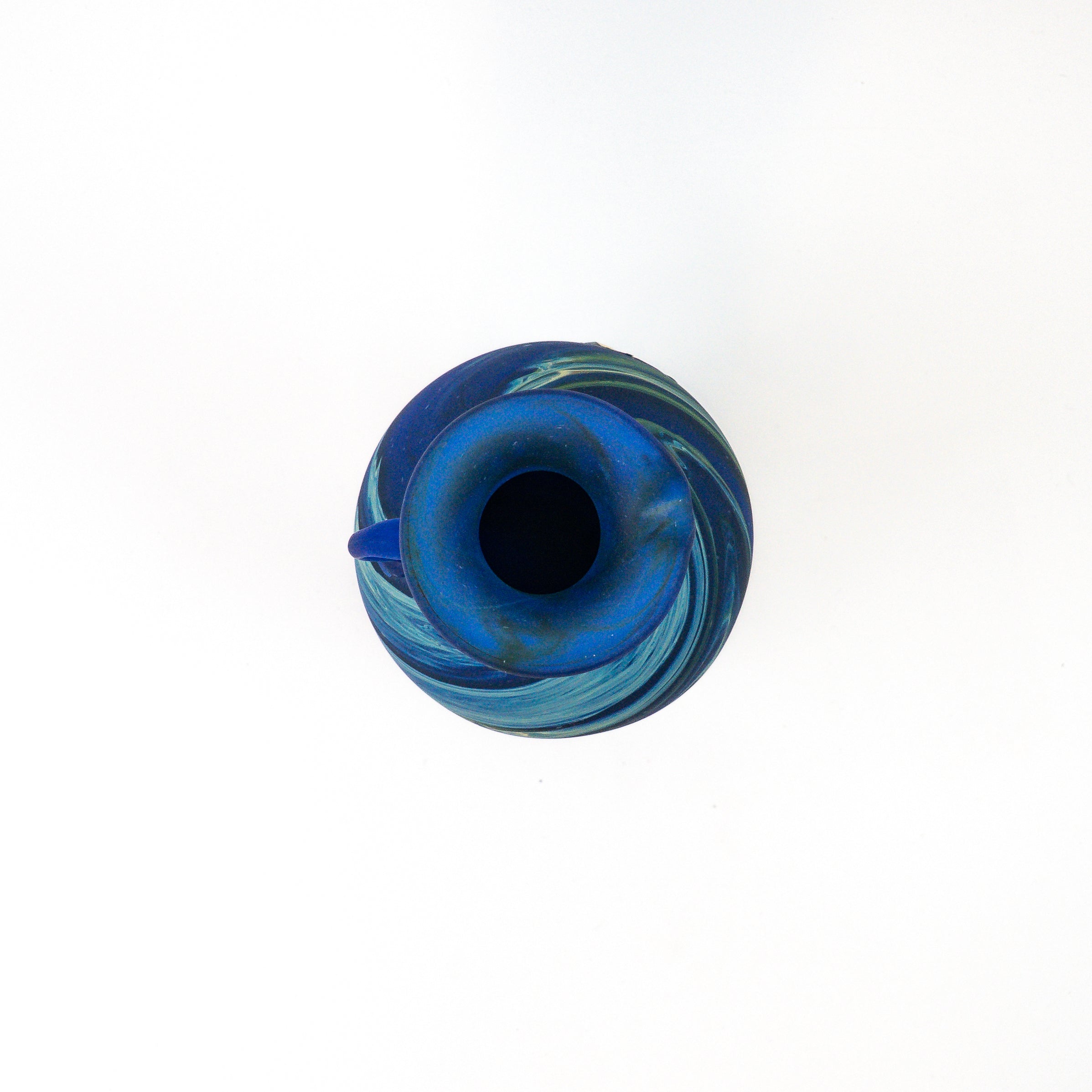 Hebron Carafe Brown – Recycled Glass &amp; Hand-Blown