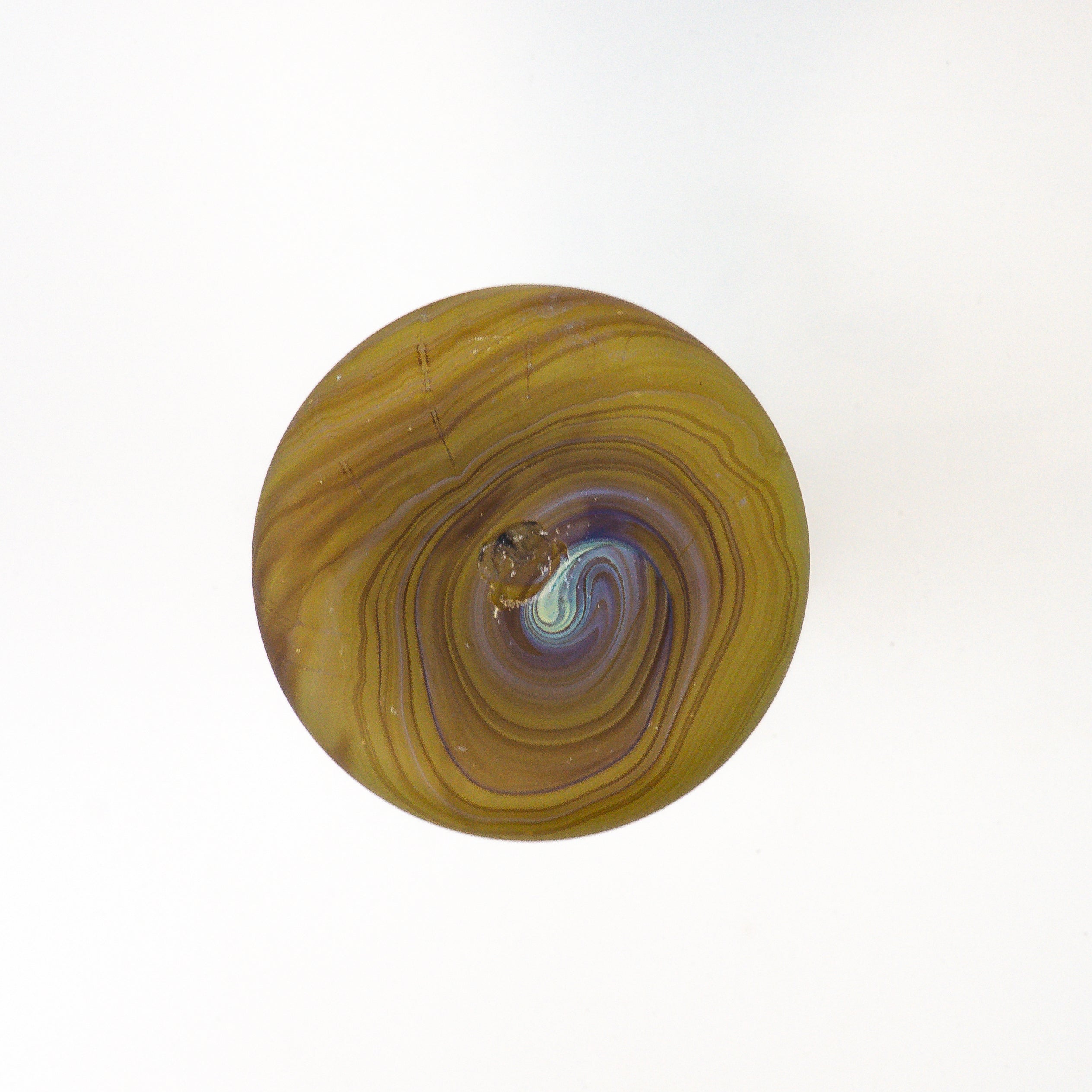 Hebron Carafe Brown – Recycled Glass &amp; Hand-Blown