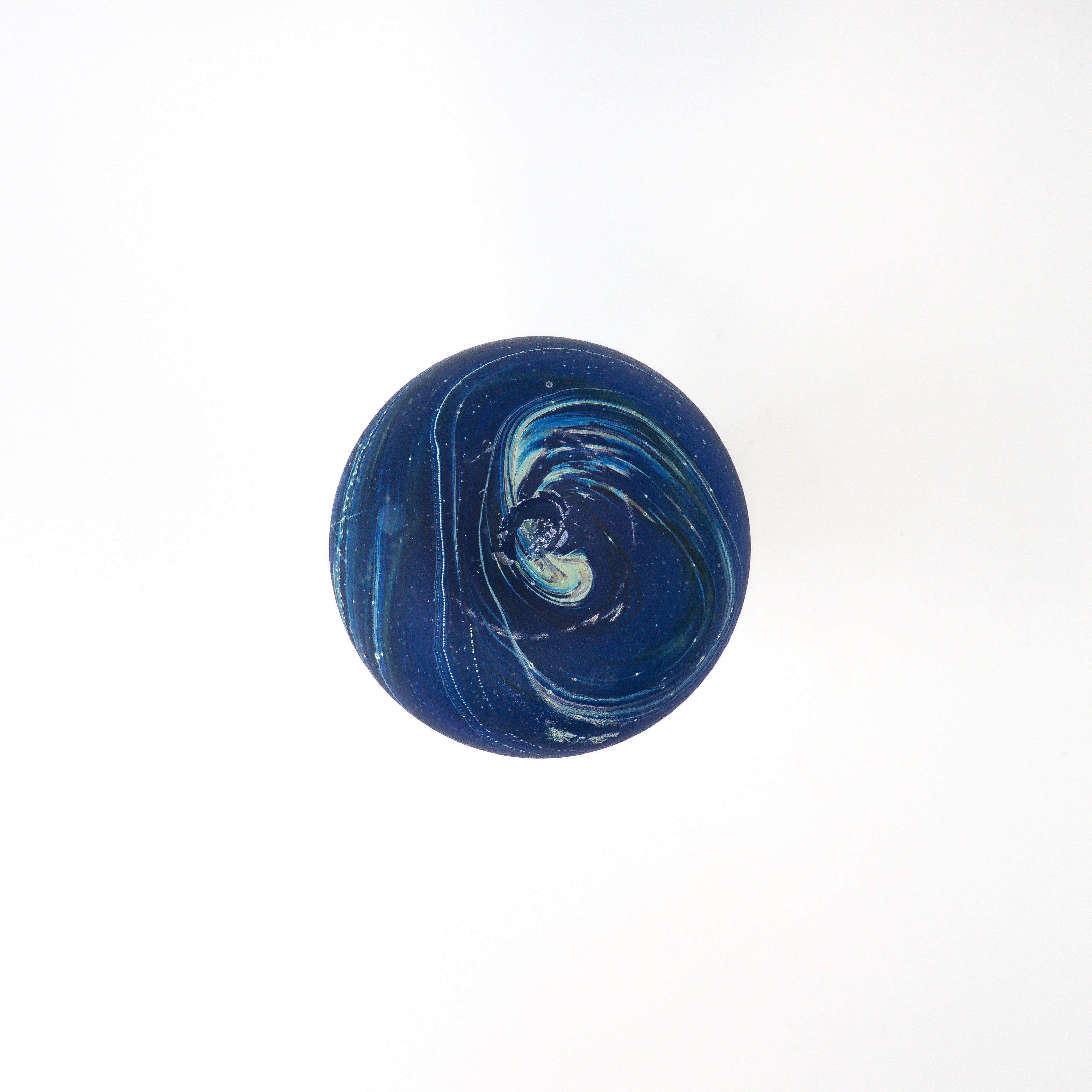 Hebron Vase / Carafe Blue – Recycled Glass &amp; Handblown