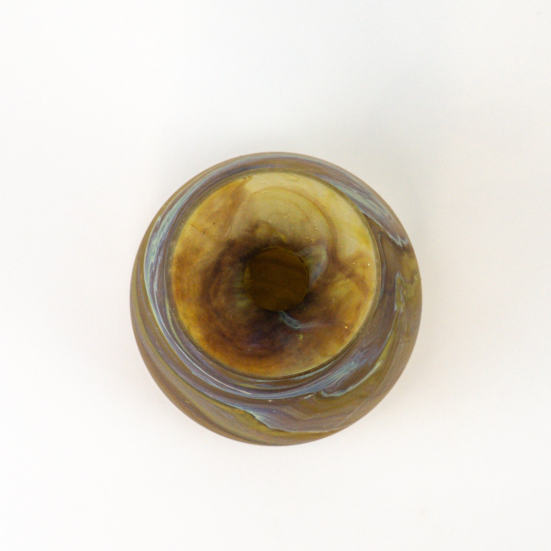 Hebron Vase / Carafe Brown – Recycled Glass &amp; Handblown