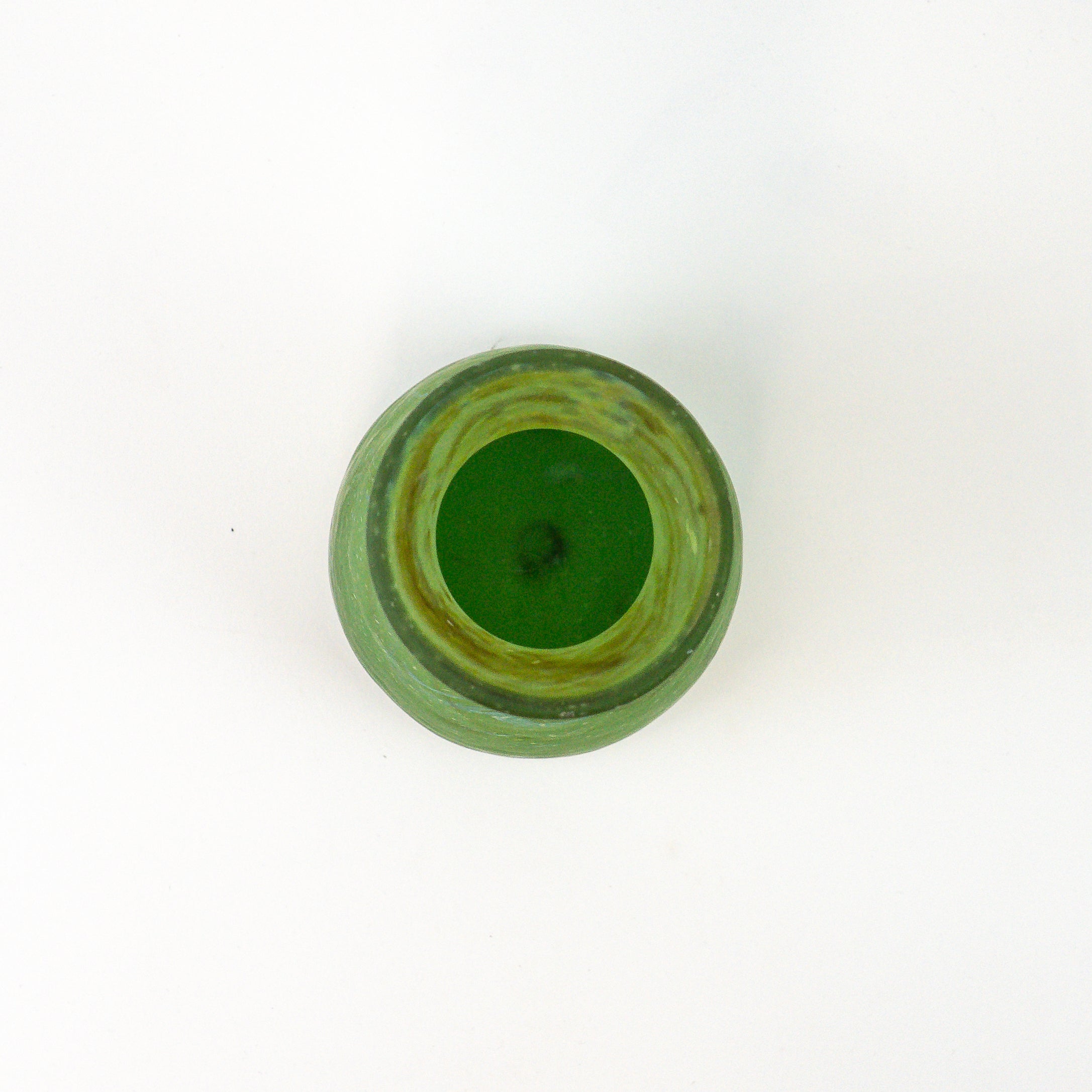 Hebron Carafe / Vase Green – Recycled Glass &amp; Handblown