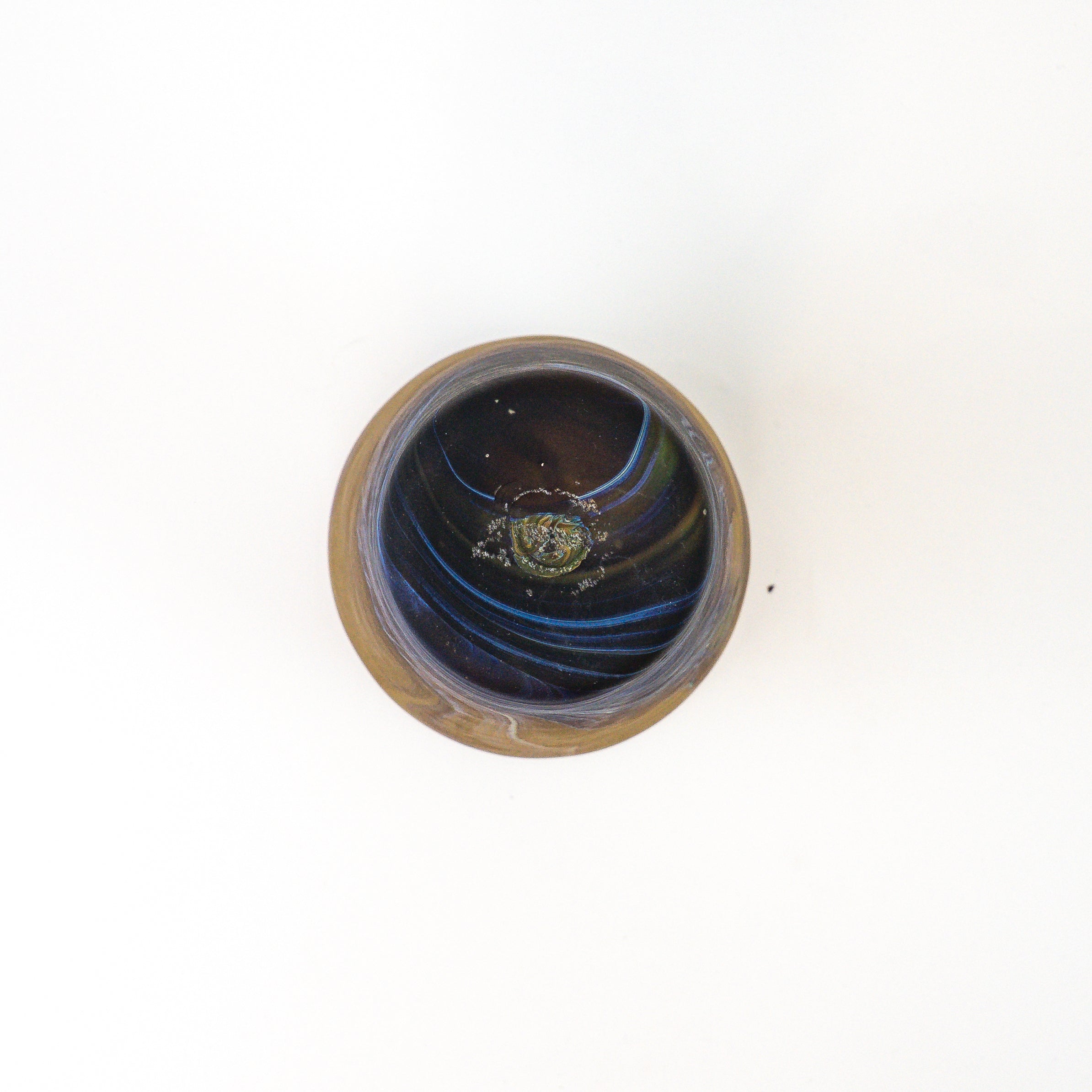 Hebron Vase Brown – Recycled Glass &amp; Handblown