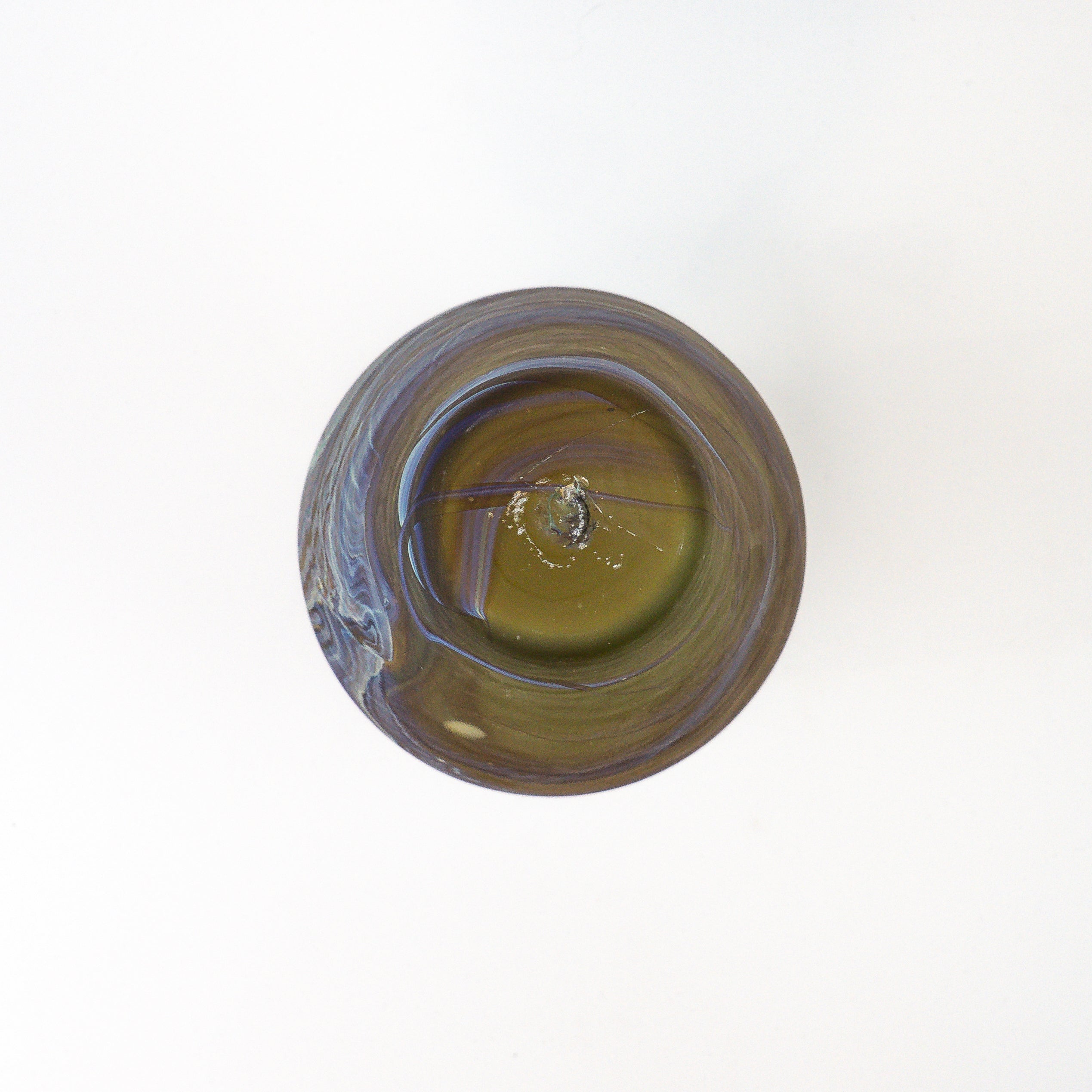 Hebron Carafe / Vase brown – Recycled glass &amp; Handblown