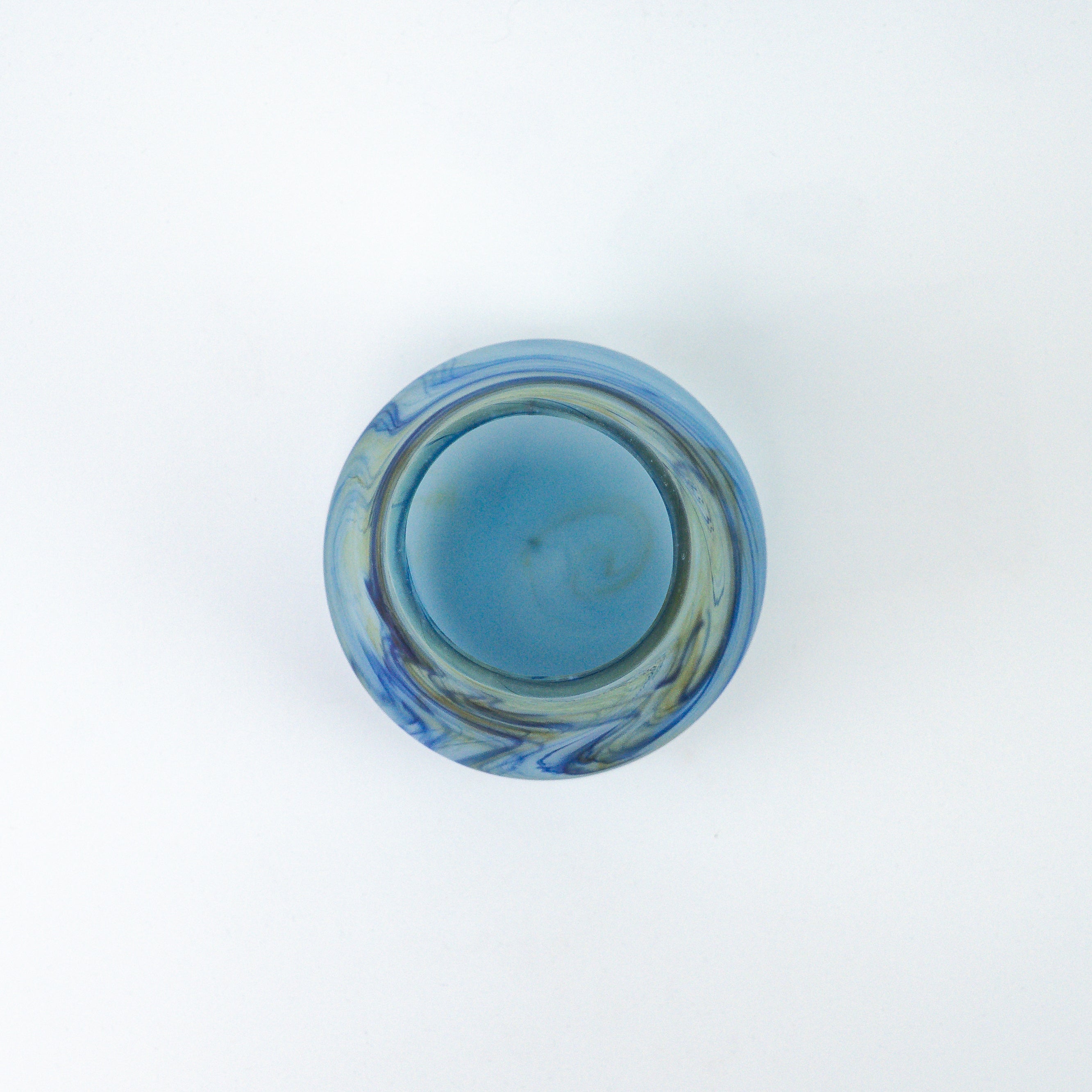 Hebron Vase Sky Blue – Recycled Glass &amp; Hand-blown