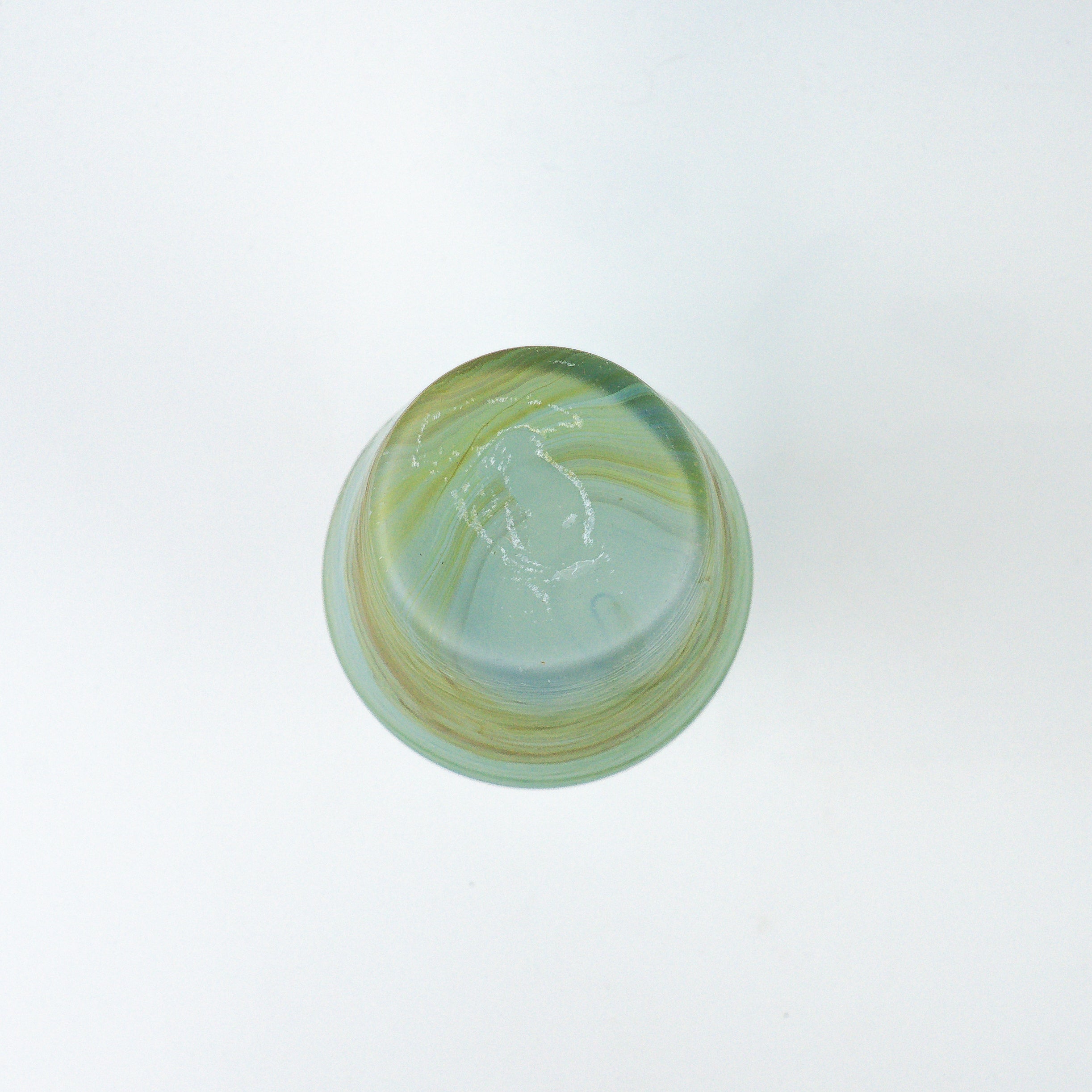 Hebron Carafe / Vase Sky Blue – Recycled Glass &amp; Hand-blown