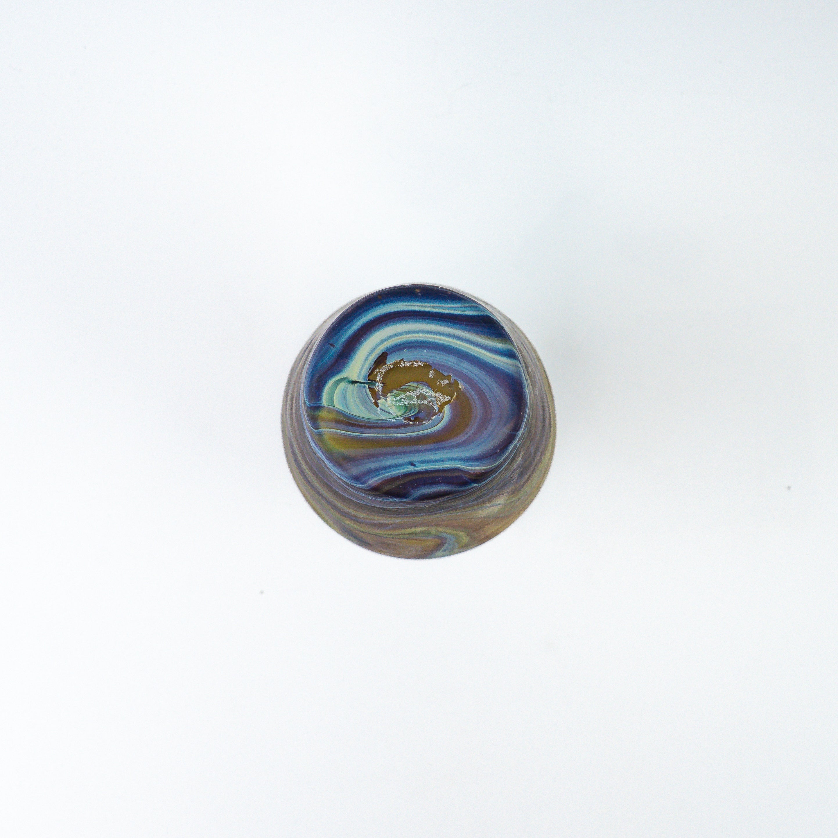 Hebron Carafe / Vase brown – Recycled glass &amp; Handblown