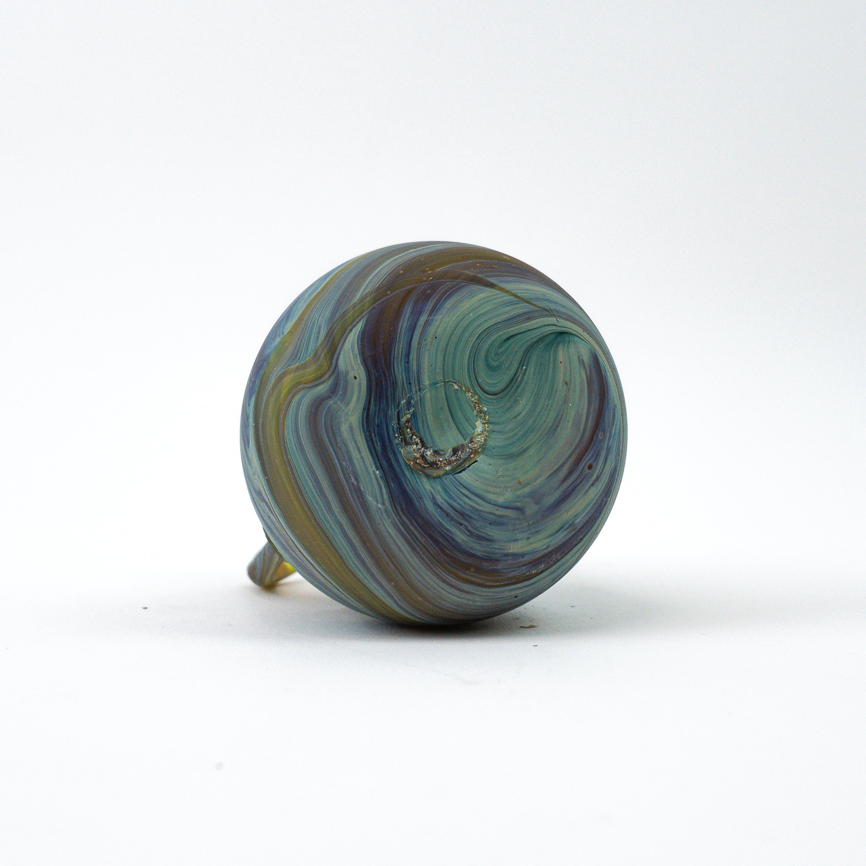 Hebron Mini Carafe / Vase Brown – Recycled Glass &amp; Handblown