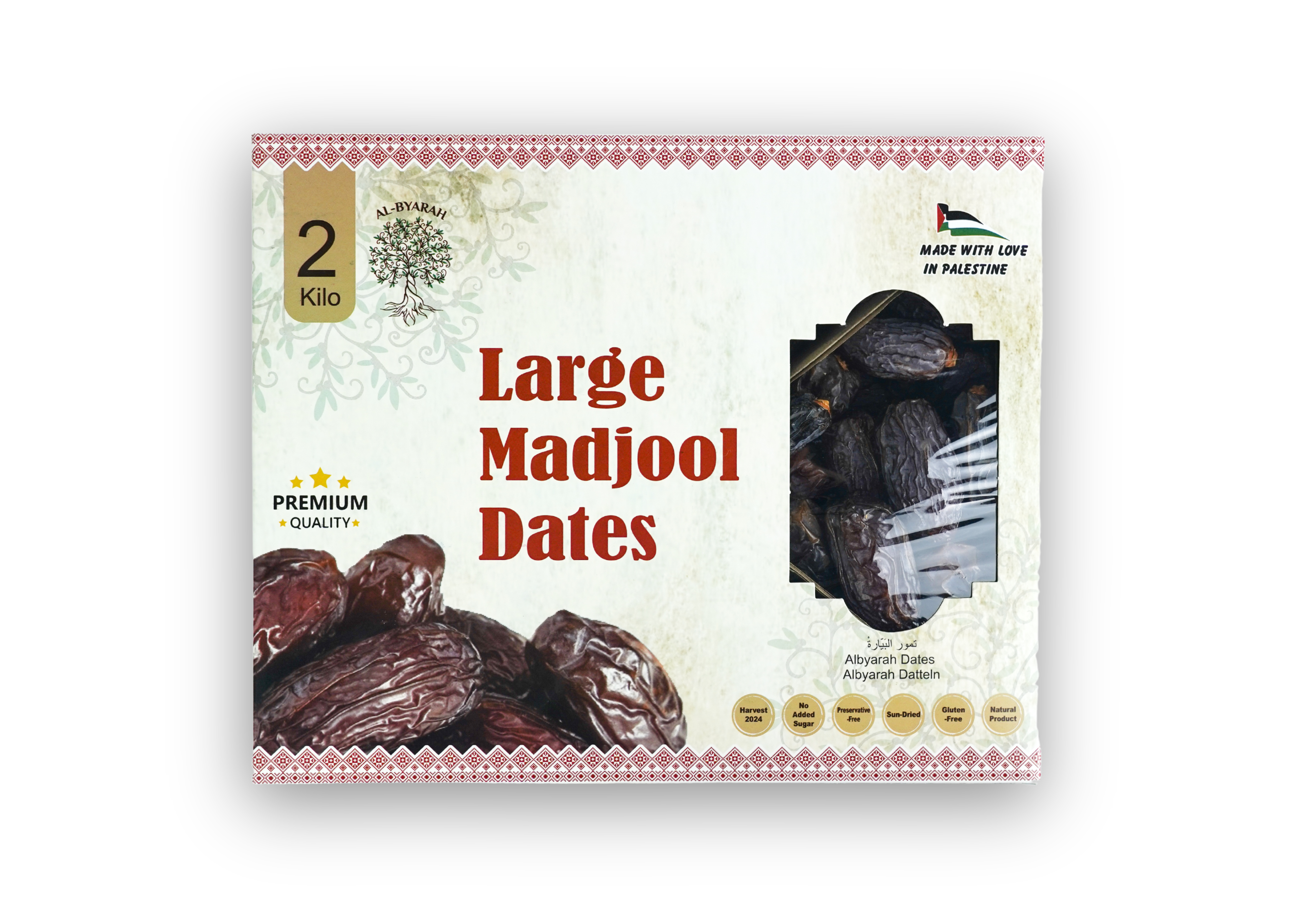 Large Madjool Datteln - 2 Kilo